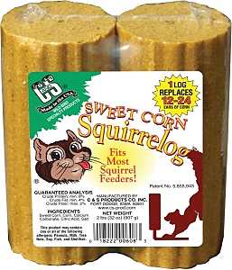 Squirrel Log Sweet Corn
