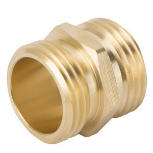 Landscaper's Select Brass Hose Connector 3/4"x3/4" MNH x MNH