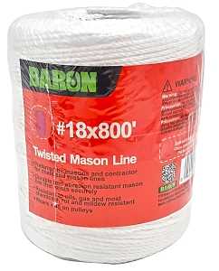 Line Mason White NO 18x800 FT - 70817