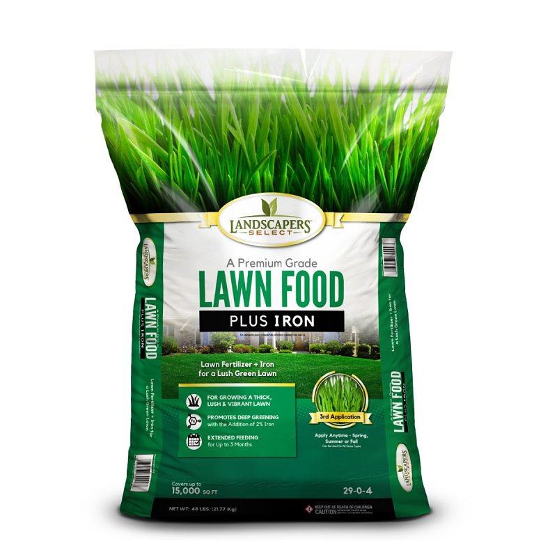 summer fertilizer for plants Lawn Fertilizer Plus Iron 15M