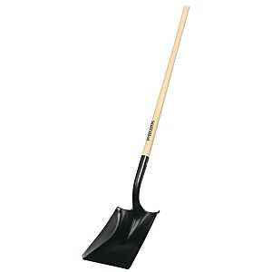 Landscaper's Select Square Shovel Wood Handle