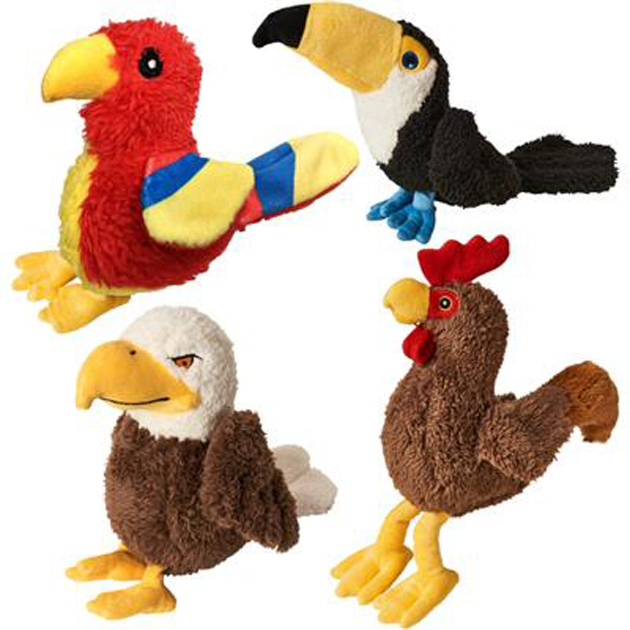 Love the Earth 8" Plush Birds Assorted