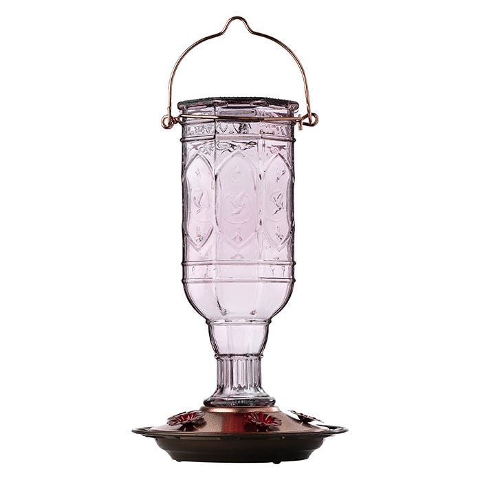 More Birds Jewel Amethyst Hummingbird Feeder 20 oz.