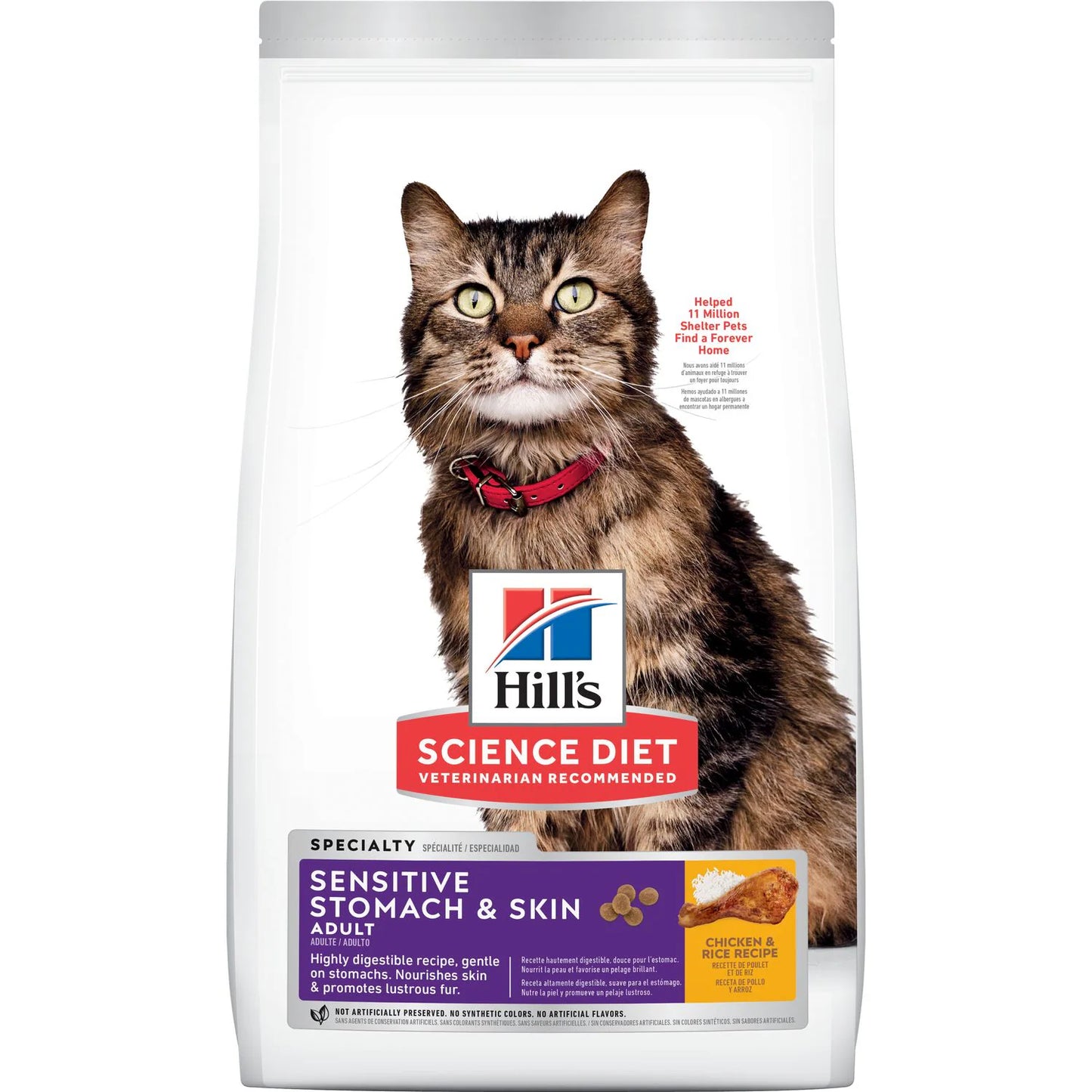 Science Diet Feline Sensitive Stomach & Skin 3.5lb.