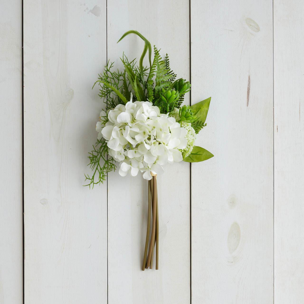 Pick - White Hydrangea Fern Mix