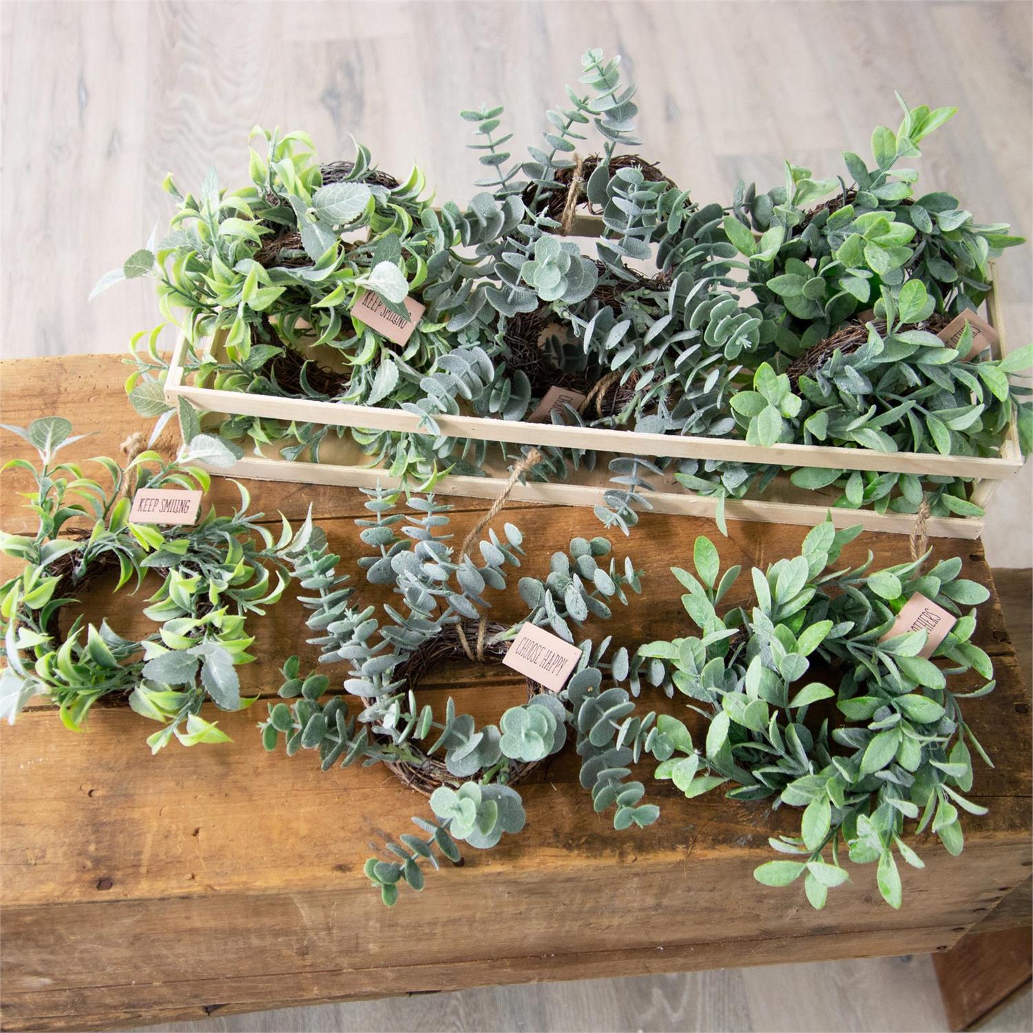 Mixed Foliage Wreath