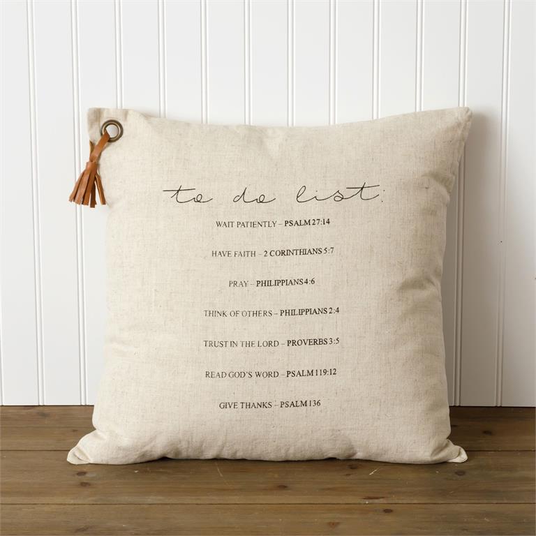 Pillow - To Do List