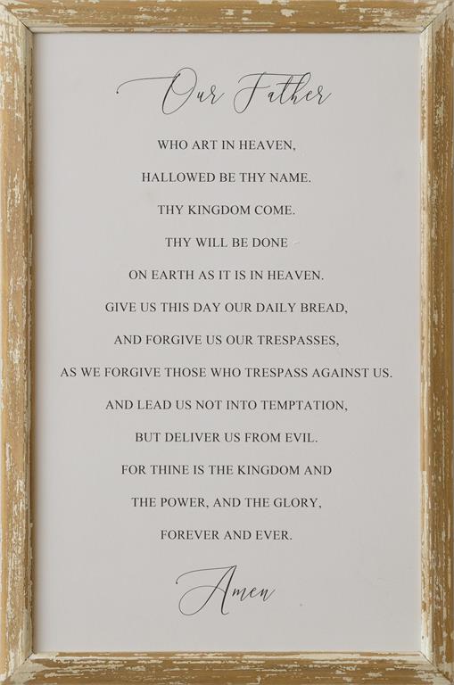 Sign - The Lord's Prayer