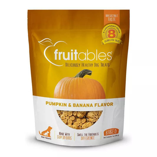 Fruitables Pumpkin & Banana Flavor Dog Treat