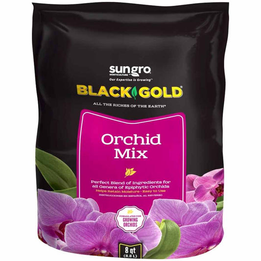 Orchid Mix 8qt Black Gold 8Qt