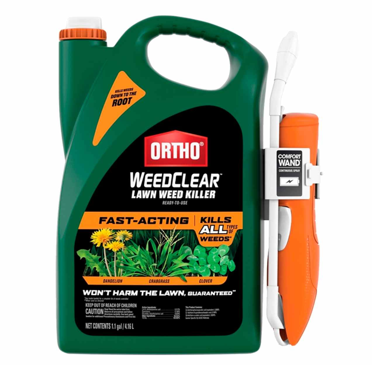 Ortho Weed Clear Crabgrass RTU w/Wand 1.1 gal