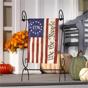 Garden Flag We The People Applique