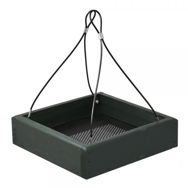 Petite Green Hanging Tray Feeder