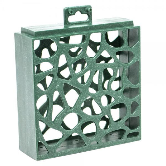 Green Recycled Plastic Suet Cage