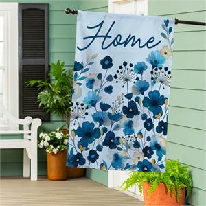 House Flag Gilded Meadow Burlap