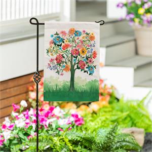 Garden Flag, Blooming Tree of Life