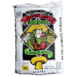 Black Kow Mushroom Compost Bag 40lb 60/pal