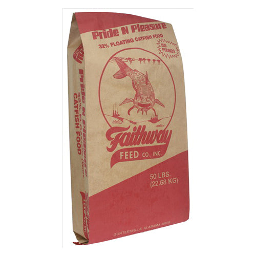 Faithway 32% Floating Catfish Feed 50lb