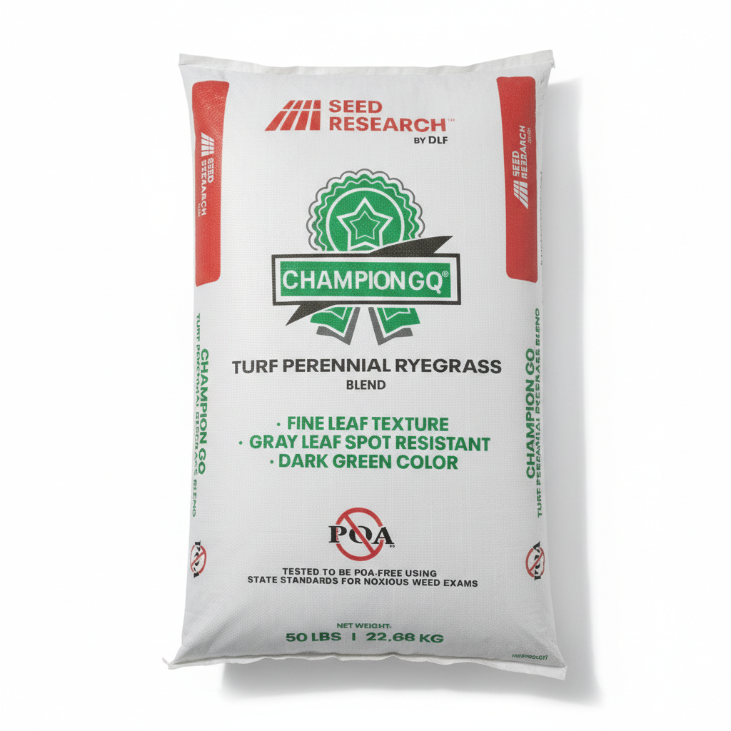 Champion® GQ Perennial Ryegrass Grass Seed 50lb