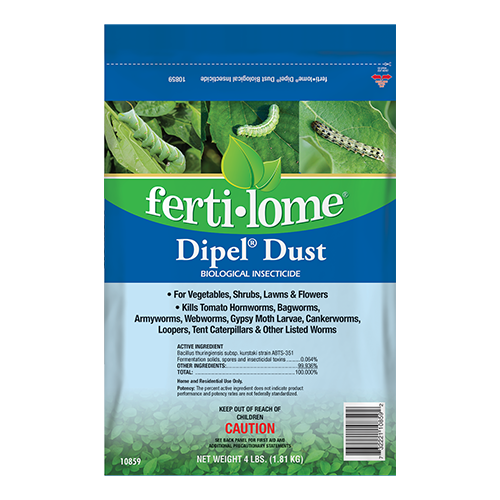 Ferti-Lome Dipel Dust Biological Insecticide 4lb