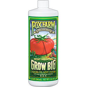 Grow Big Plant Food Qt