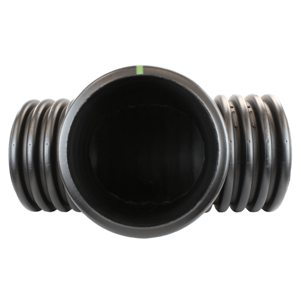 Plastic Coupler 15" Tee Soil Tight