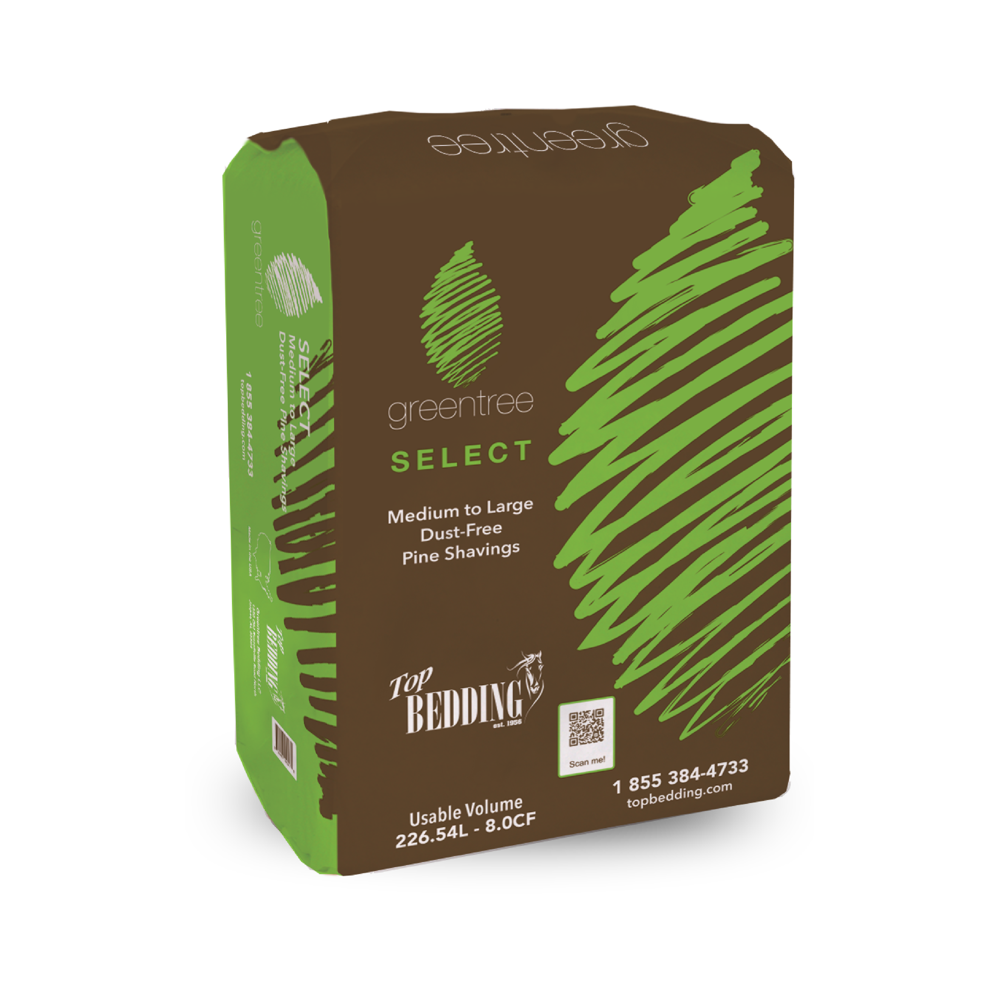 Pine Shavings Select Medium - 45/pal
