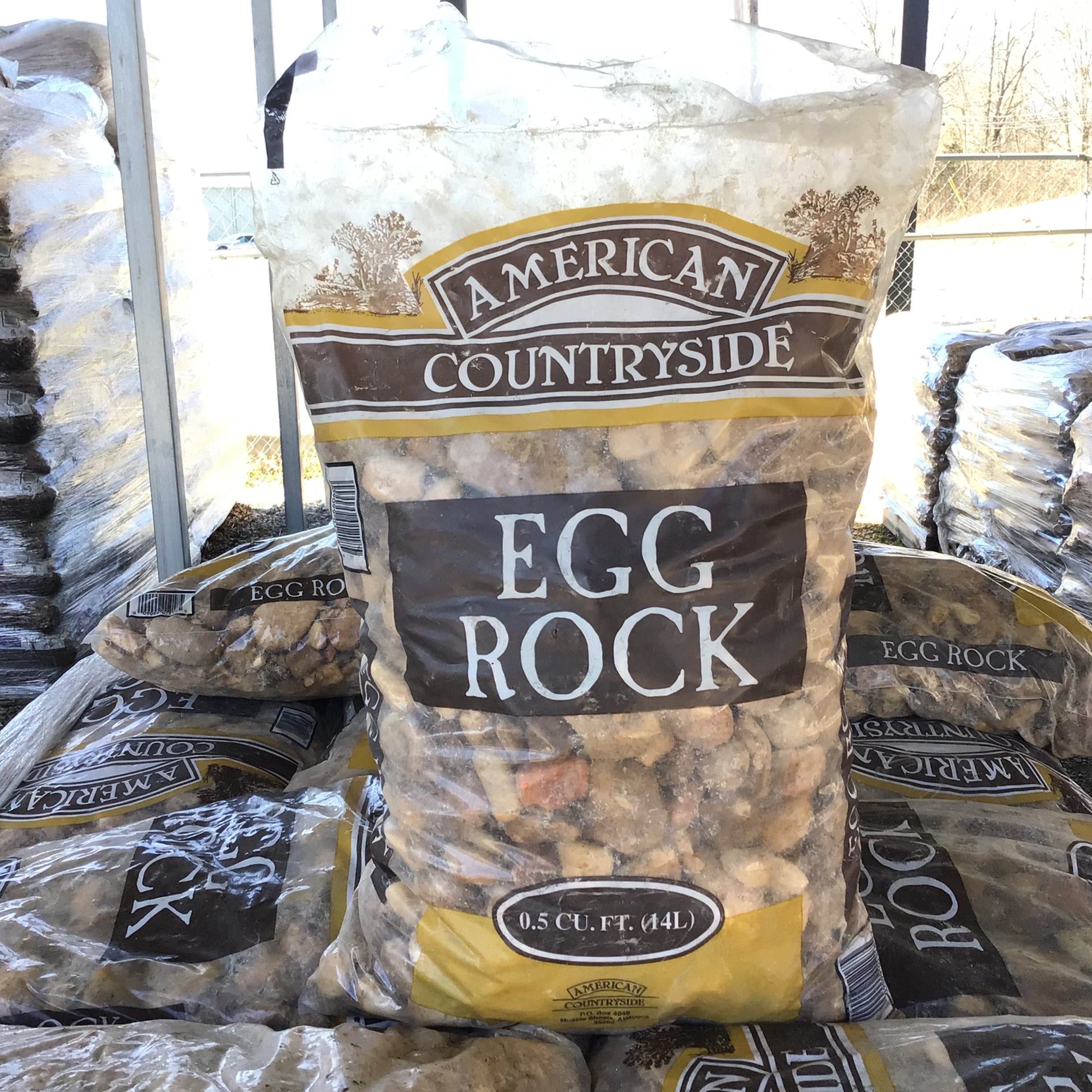 Egg Rock Bag .5cf D10 63/pal
