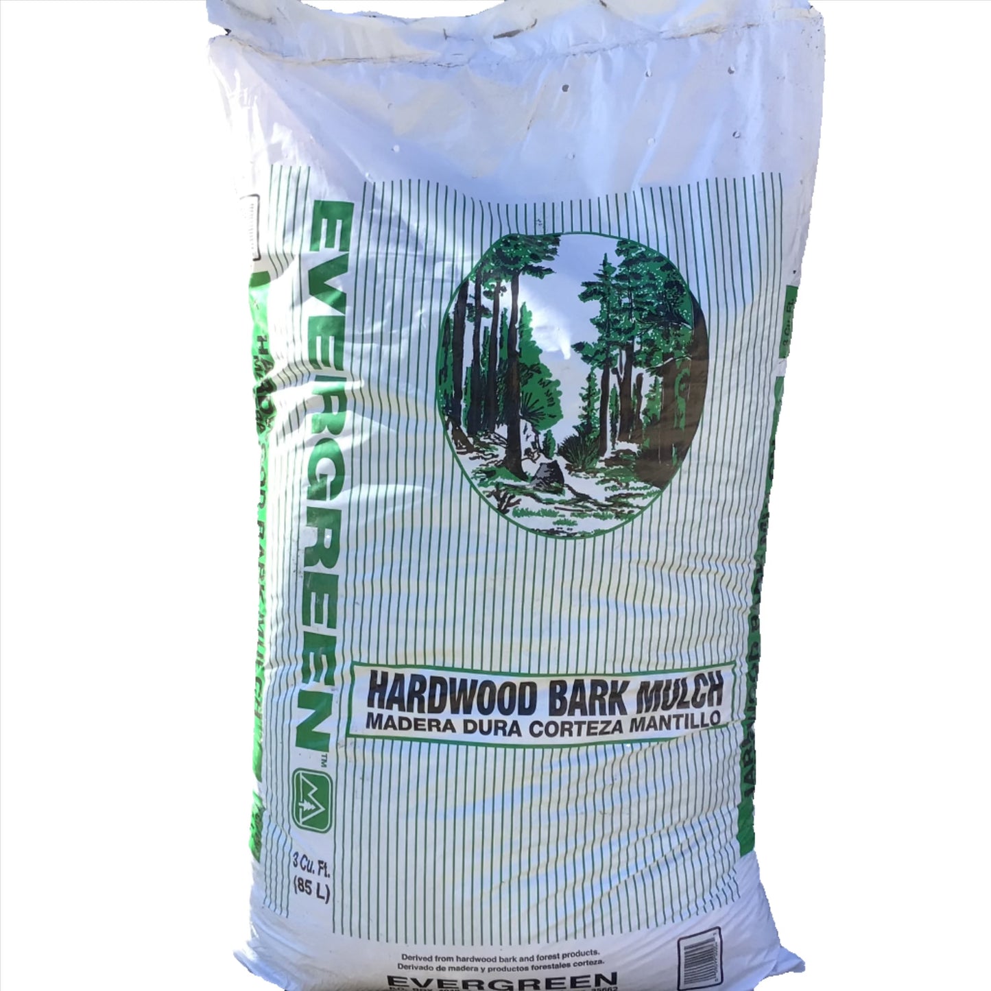 Hardwood Bark Mulch Bag 3cf D10 45/pal