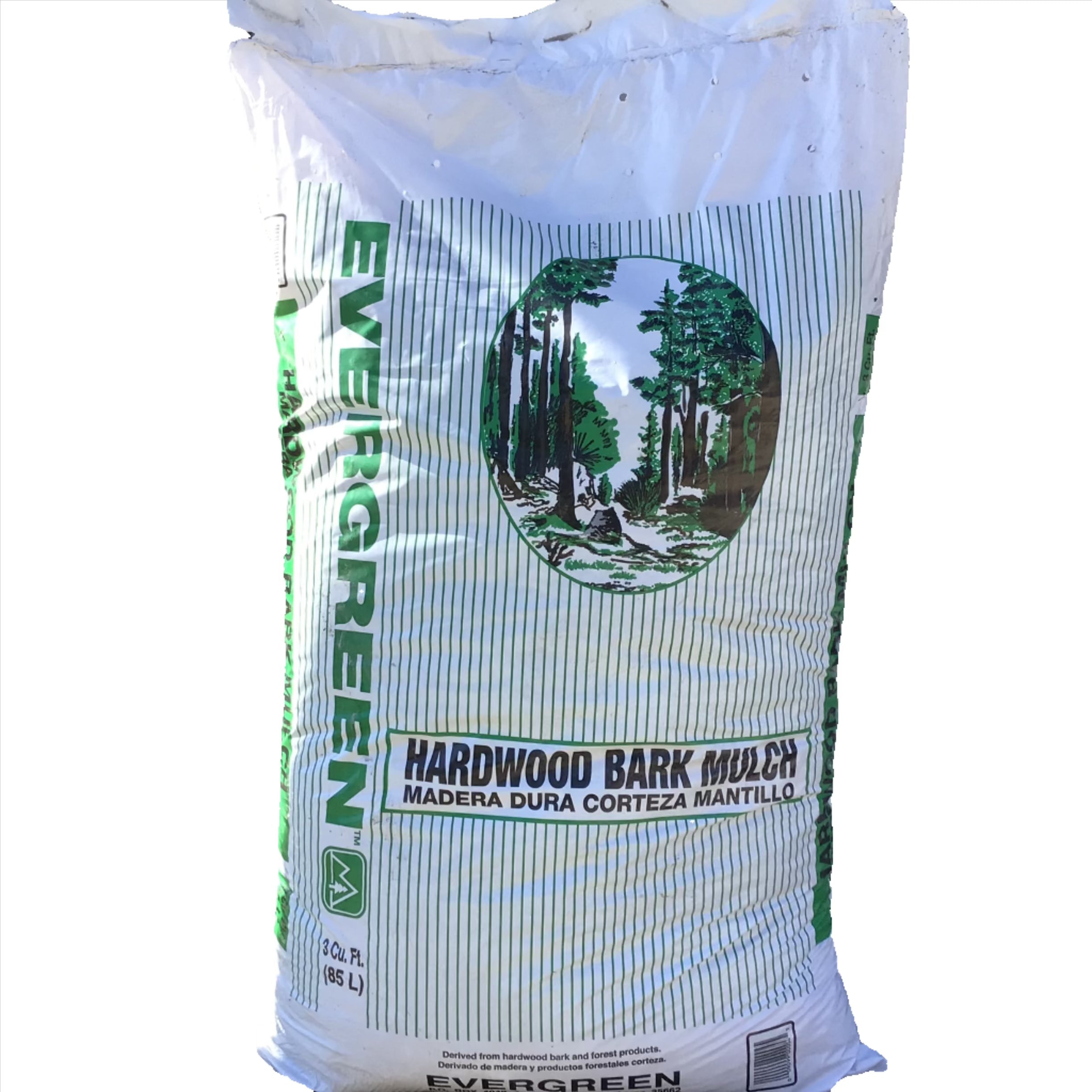 Hardwood Bark Mulch Bag 3cf D10 45/pal