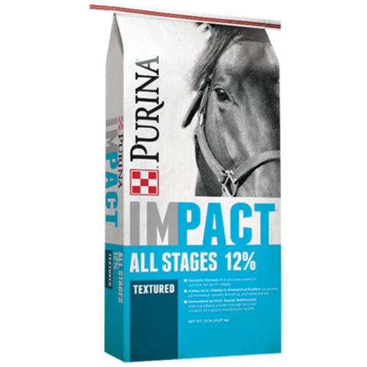 Purina Impact 12% Textured Horse Feed 50lb