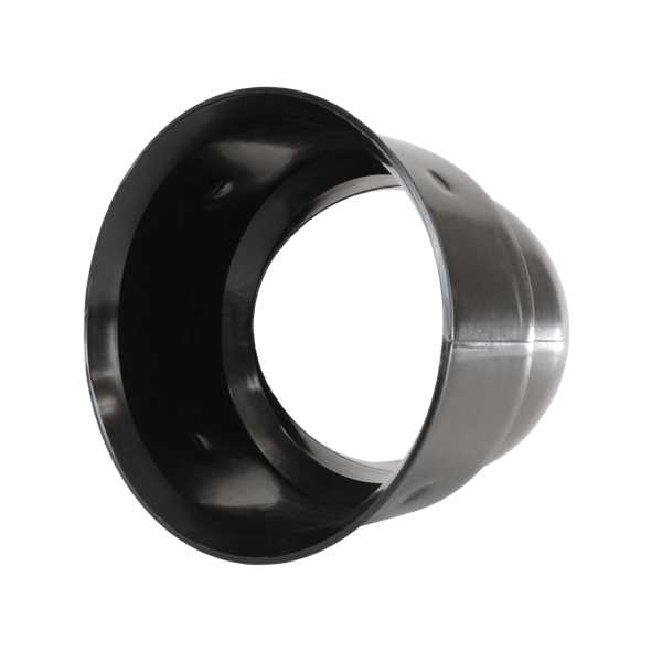 Plastic Coupler 6" 45 Degree Elbow Soil Tight