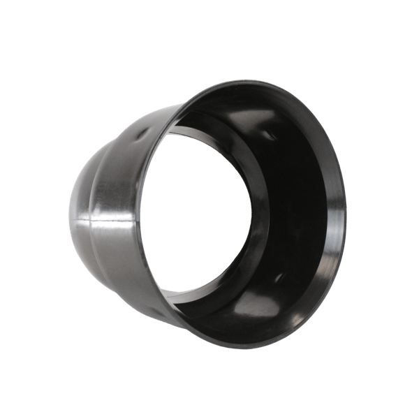 Plastic Coupler 6" 45 Degree Elbow Soil Tight