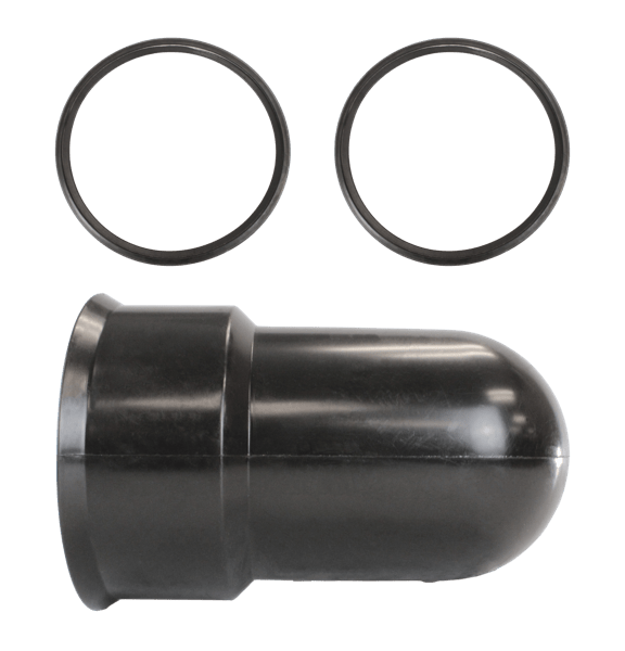 Plastic Coupler 12" 90 Degree Elbow, Water Tight