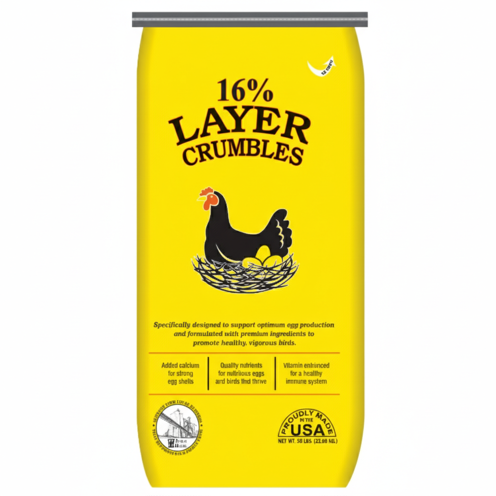 Tucker Milling 16% Layer Crumbles 50lb