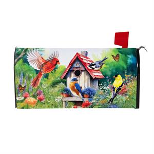 Mailbox Cover Americana Songbirds