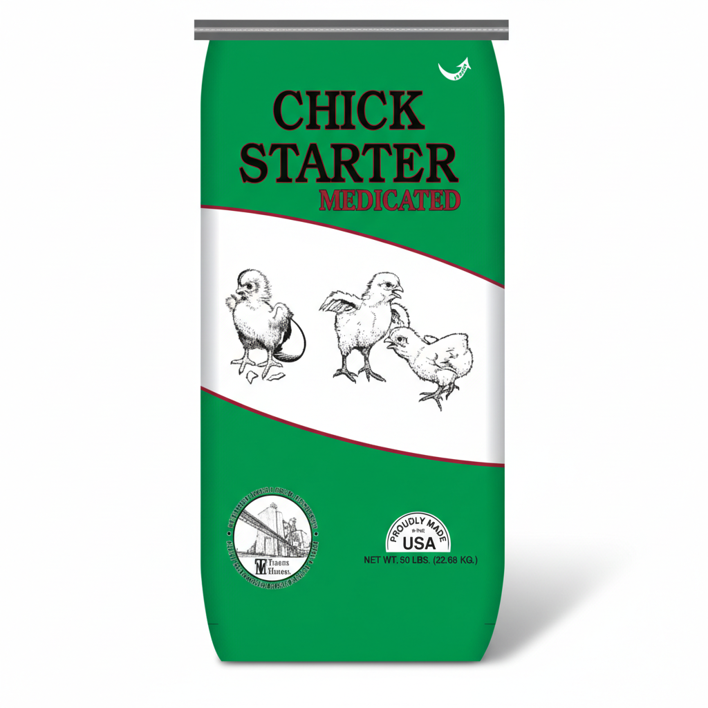 Tucker Milling 50lb Chick Starter Grower Medicated