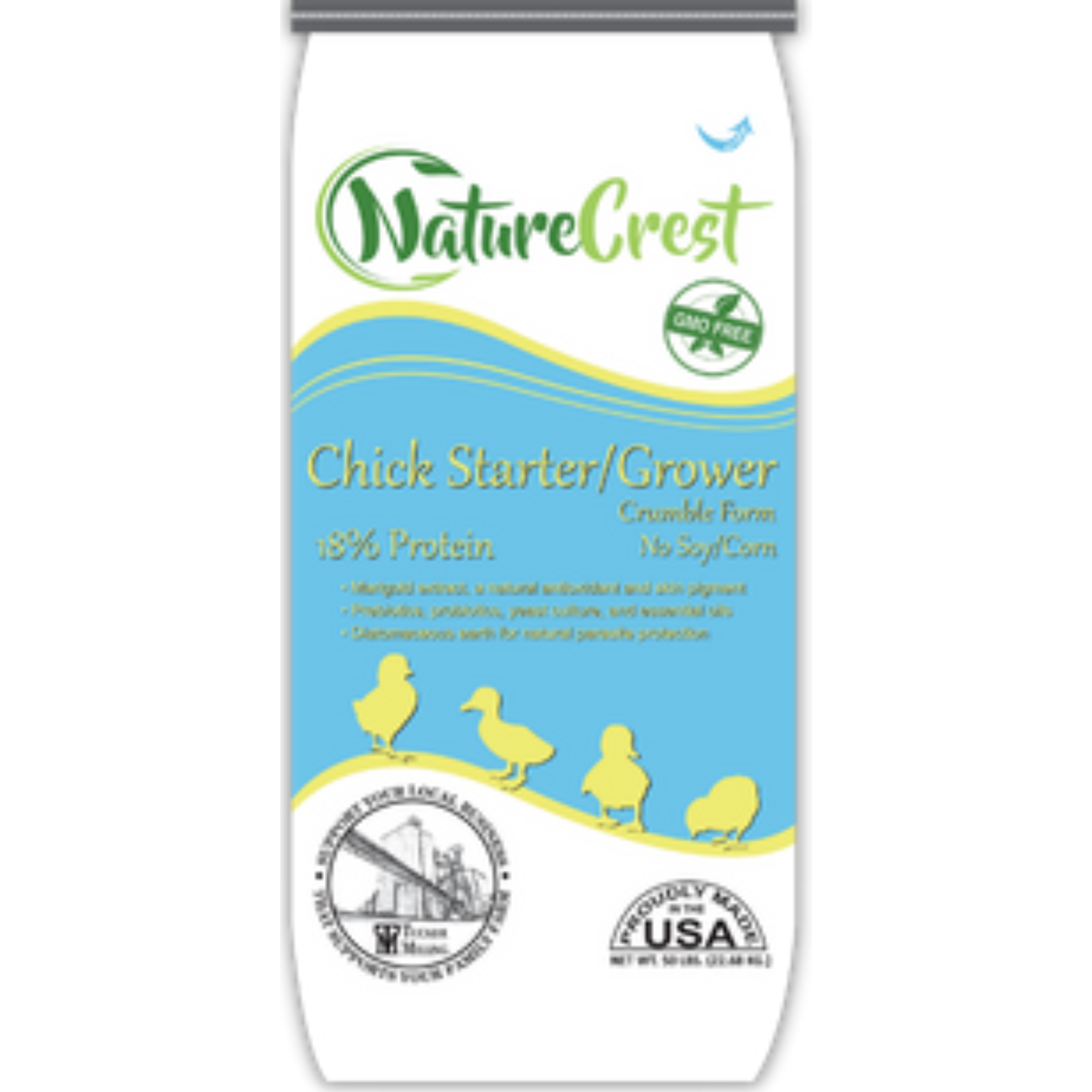 Tucker Milling Non GMO Chick Starter Grower 50lb