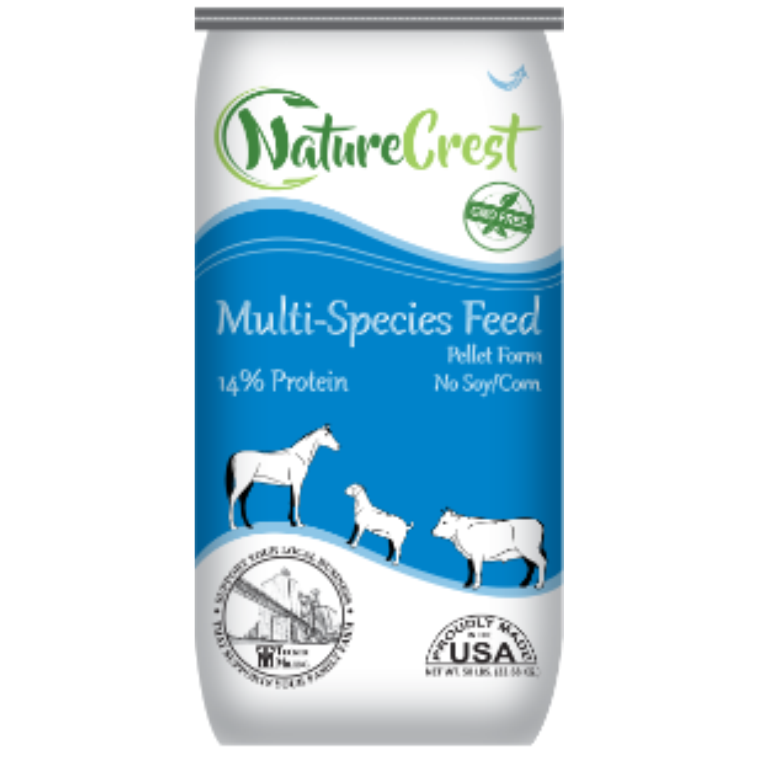Tucker Milling Non GMO Multi-Specie 14% All Stock 50lb