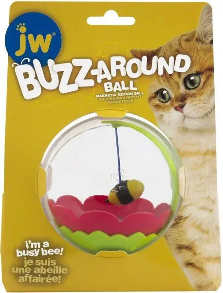 Cat Toy Buzz-Around Ball