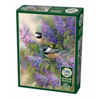 Puzzle, Chickadees & Lilacs 1000 Piece