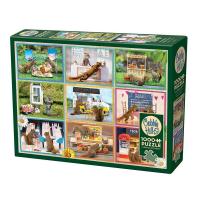 Puzzle Squirrels Around Town 1000 pc