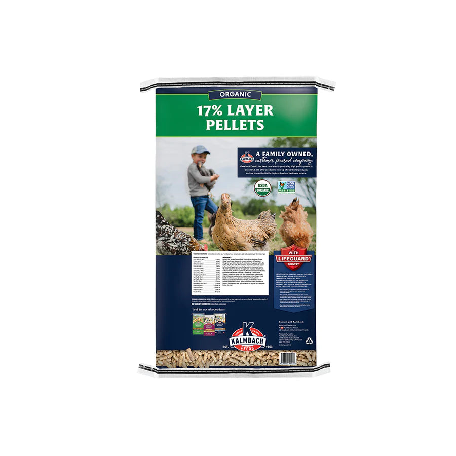 Kalmbach 17% Organic Layer Pellets 35lb