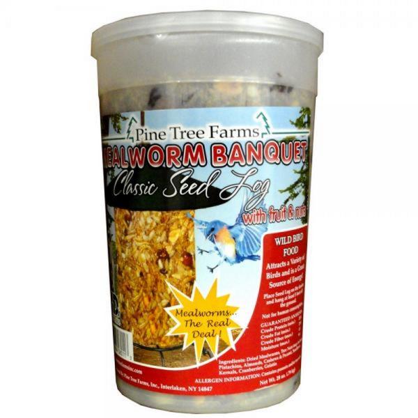Pine Tree Farms Mealworms Log 28 oz.