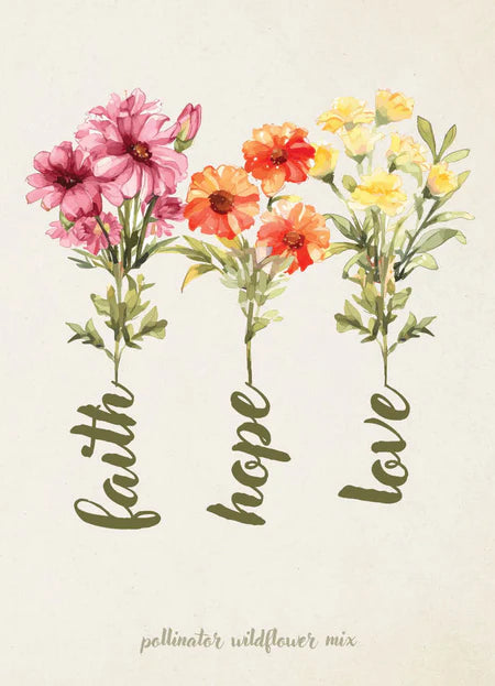 Bentley Seed Faith Hope Love Pollinator Wildflower