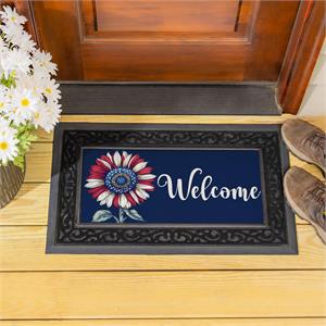 Switch Mat Patriotic Vibrant Sunflower