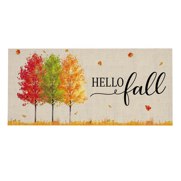Switch Mat Hello Fall Autumn Trees