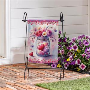 Garden Flag, Jar Of Hearts Suede