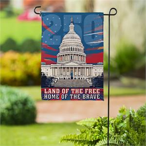 Garden Flag 250th Anniversary Land of the Free