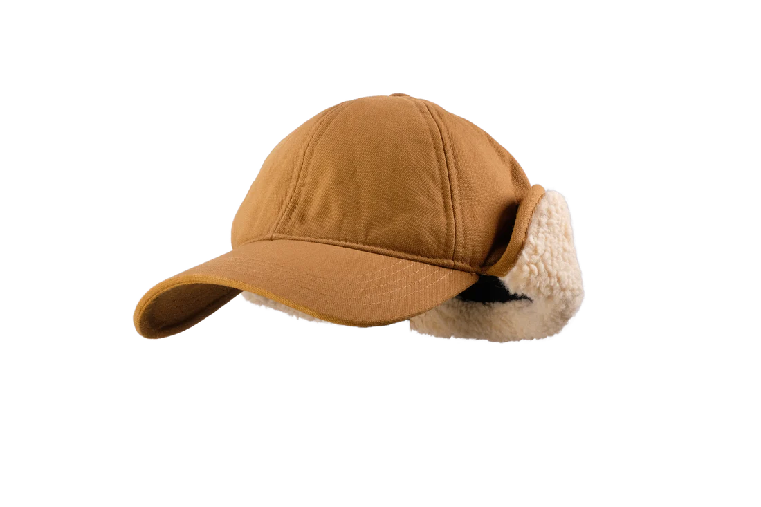 Hat, Shearling Cap Camel M/L
